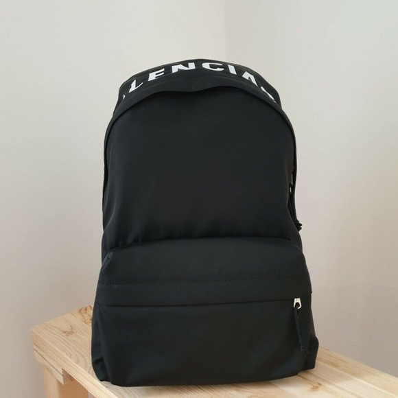 Balenciaga Handbags - Balenciaga Wheel Sport Backpack - Black